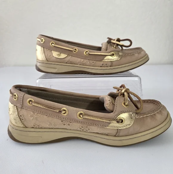 Sperry Gold Metallic Boat Shoes - Top-Sider - Picture 3 of 11